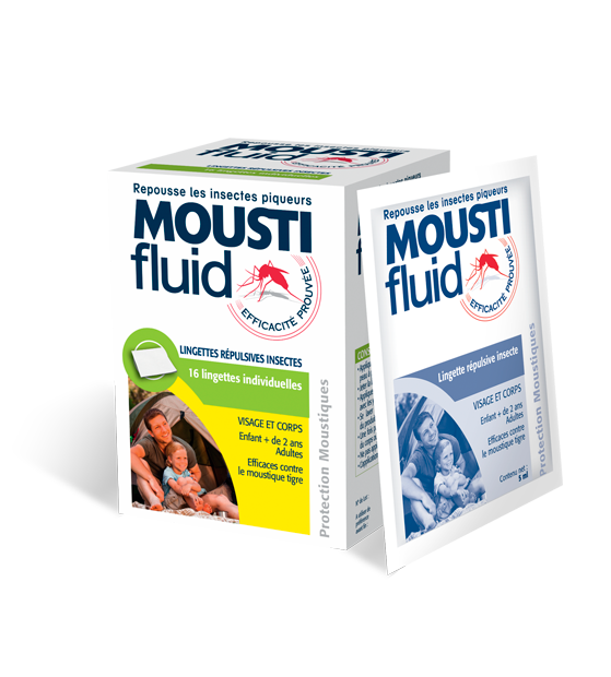Lingettes anti-moustiques