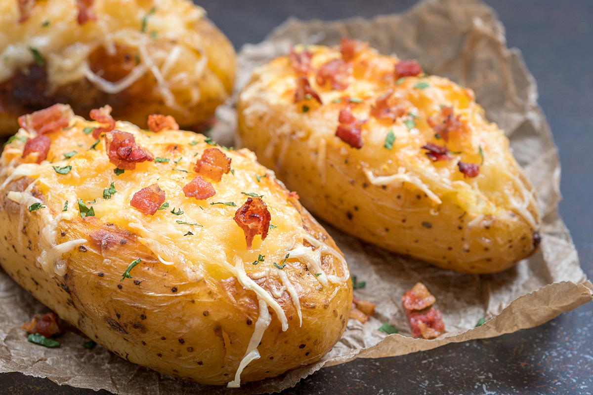 Pomme de terre farcie repas rapide